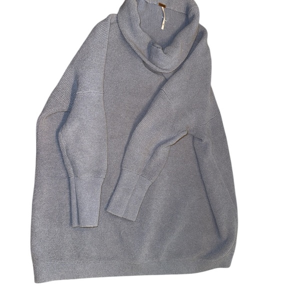 Free People Turtleneck Tunic Pull Over Sweater - Picture 7 of 10